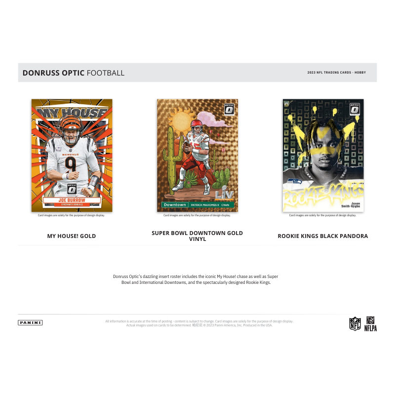 2023 Panini Donruss Optic Football Hobby 12 Box Case