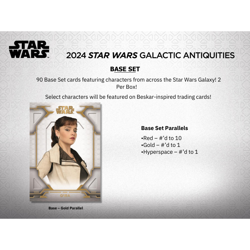 2024 Topps Star Wars Galactic Antiquities Hobby Case