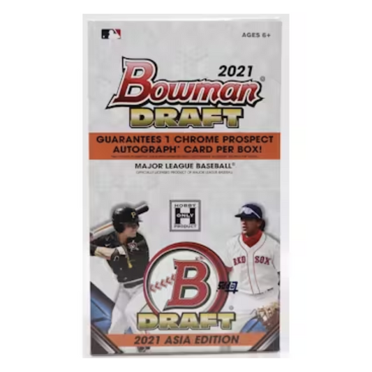 2021 Bowman Draft Baseball Asia Edition Box